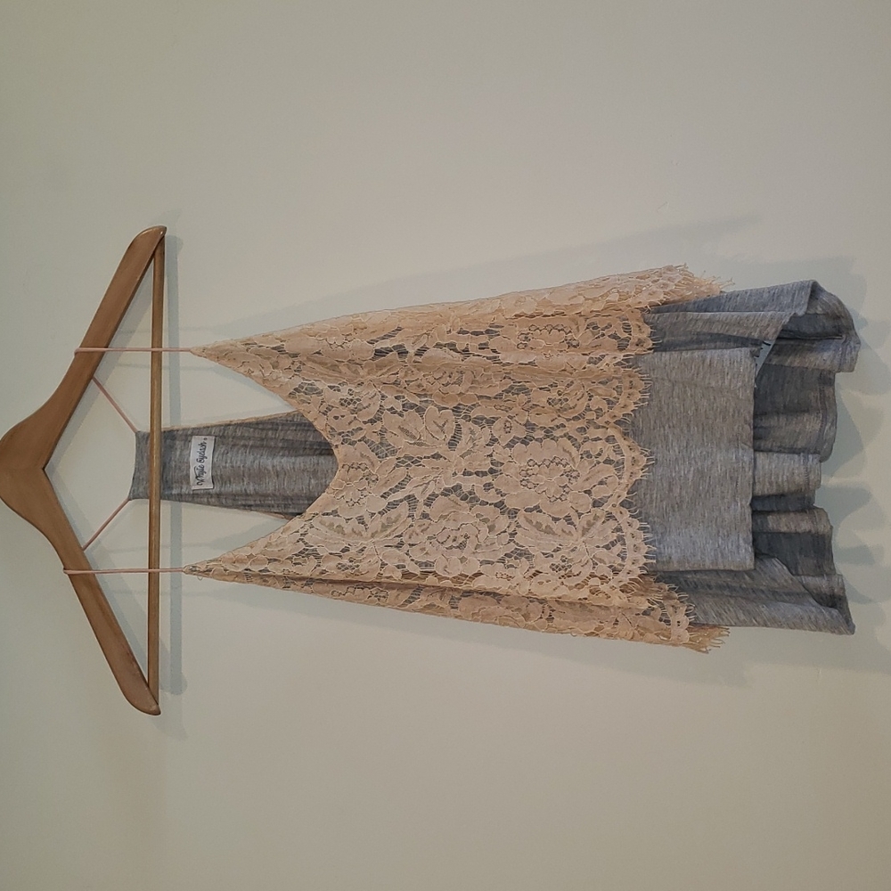 Whyte Eyelash Racerback Lace Camisole